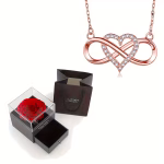 infinity Heart Necklace luxury Infinity Heart Pendant
