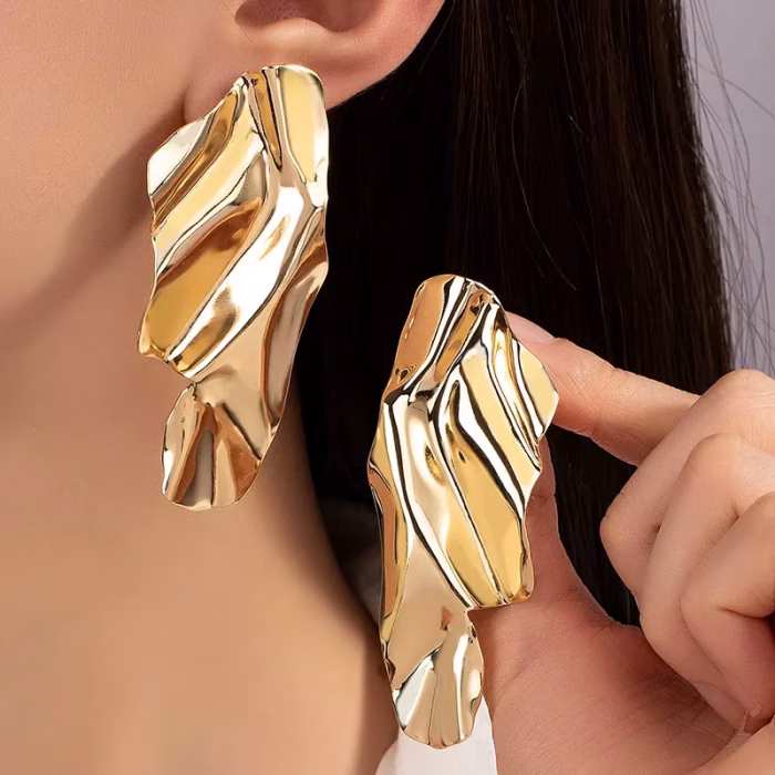 Luxury Gift Exaggerated Long Dangle Earrings